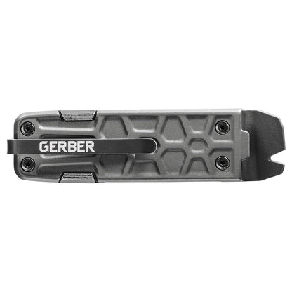 Gerber Gear Lockdown Pry 10 en 1 Multiherramienta EDC Cuchillo de bolsillo con barra de palanca para supervivencia, caza y pesca, regalos para hombres