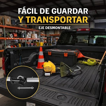 Pretul DES-25P, Desbrozadora a gasolina 25 cc mango "D", 17" corte