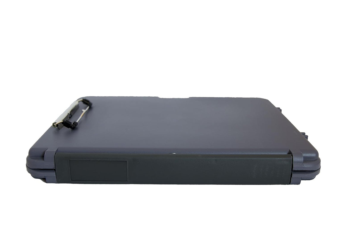 Saunders DeskMate - Portapapapeles de plástico (8,5 x 12 pulgadas), Gris, 1/2 In
