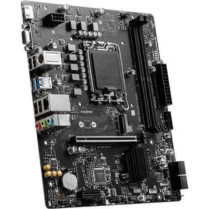 MSI Tarjeta Madre Pro B760M-E DDR4 LGA 1700 2X DDR4 1x M.2 PCIe 4.0 Micro ATX