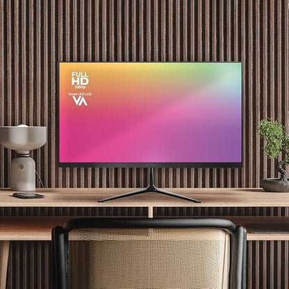 Monitor Led Panel VA de 21.5" Captive Vivid SP215 / Full HD 1080p 75Hz 5ms 1xVGA + 1xHDMI 1.4 + Vesa 75x75mm Advanced Series
