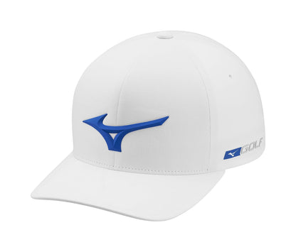 Mizuno Tour Delta Sombrero de golfUnisex Adulto - Talla Única - Blanco