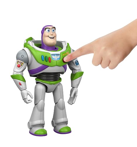 Mattel Pixar Toy Story 5 Figura de Acción Buzz Parlante de 7 Pulgadas 3+