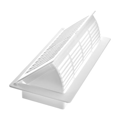 Imperial RG3052 - Registro desplegable para piso, 4 x 10 pulgadas, color blanco