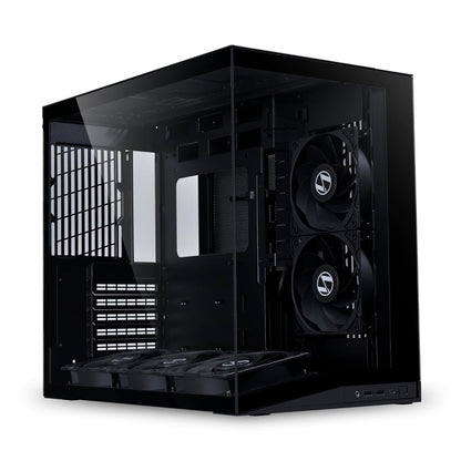 Lian Li Dynamic Mini V2 Gabinete ATX/mATX Negro - Negro - - 5 ventiladores no RGB