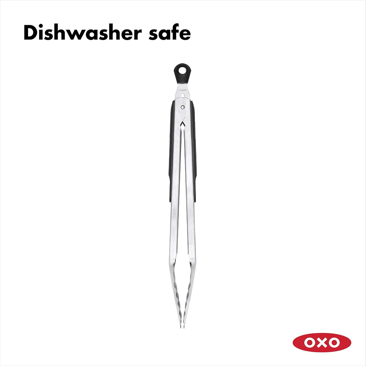 OXO Good Grips Pinzas de Acero, 30 cm