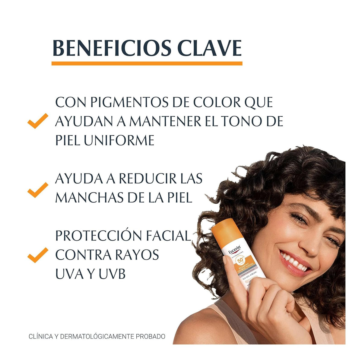 EUCERIN Sun Protector Solar Pigment Control Tono Claro FPS50+, 50 ml