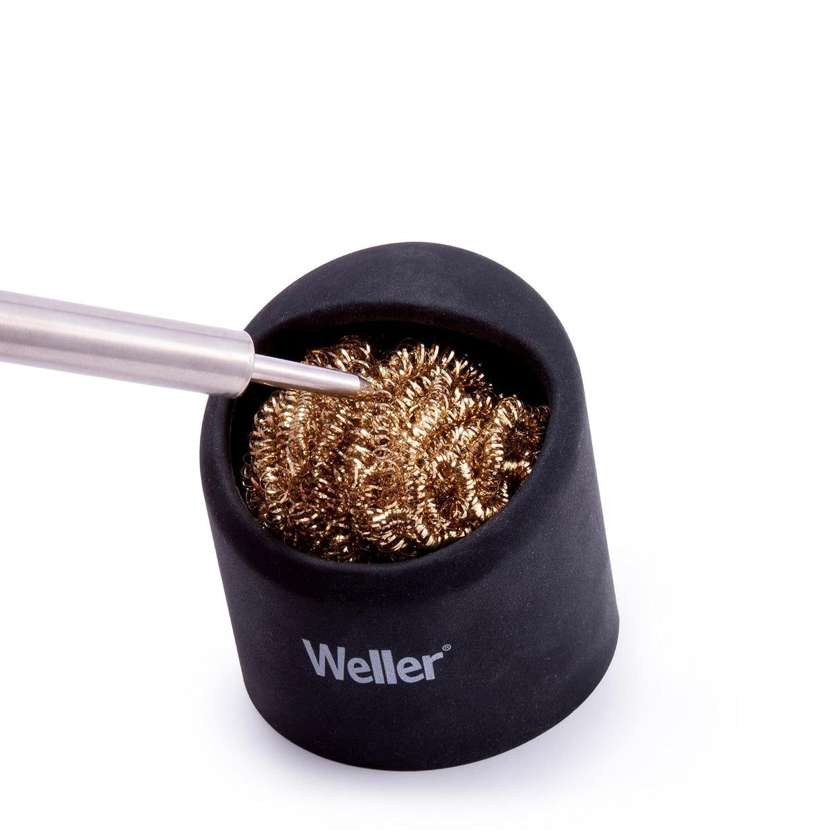 Weller WLACCBSH-02 - Esponja de limpieza para puntas de soldadura con bandeja de silicona