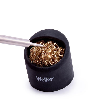 Weller WLACCBSH-02 - Esponja de limpieza para puntas de soldadura con bandeja de silicona