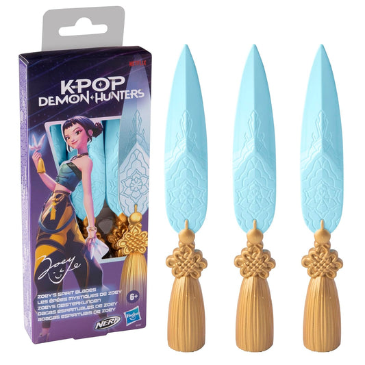 KPOP DEMON HUNTERS NERF Dagas Espirituales de Zoey Juguete de rol y Cosplay