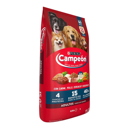 Alimento para Perros Campeon Adulto Prime 15 Kg
