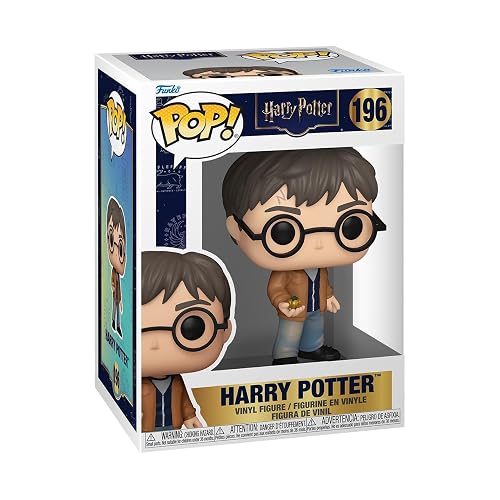 Funko Pop! Movies: Harry Potter - Harry Potter | Mercancía Oficial - Figura de Vinilo Coleccionable para Decoración - Regalo de Cumpleaños para Fans