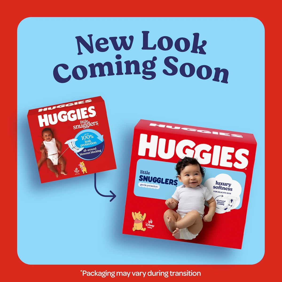 Huggies - Pañales tamaño 4, pañales Little Snugglers, tamaño 4 (22-36 libras), 150 unidades (6 paquetes de 25), el embalaje puede variar