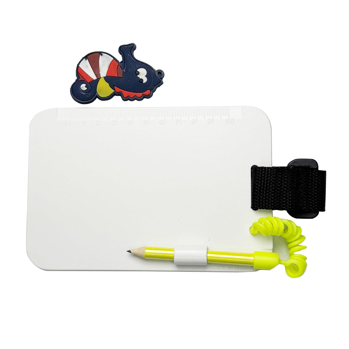 Scuba Choice - pizarrón de Buceo (15,2 x 10,16 cm, Incluye lápiz de Grafito)