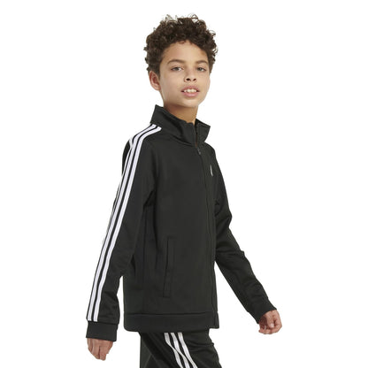 adidas chamarra icónica de tricot para niño