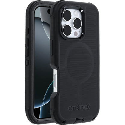 OtterBox - Funda para iPhone 16 Pro Defender Series, color negro (una sola unidad se envía en bolsa de plástico)
