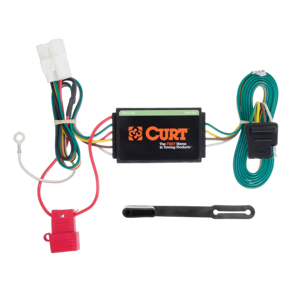 CURT Arnés de Cableado Personalizado para Remolque de 4 Pines 56040 para Subaru Ascent/Forester/Outback/Crosstrek XV, Negro