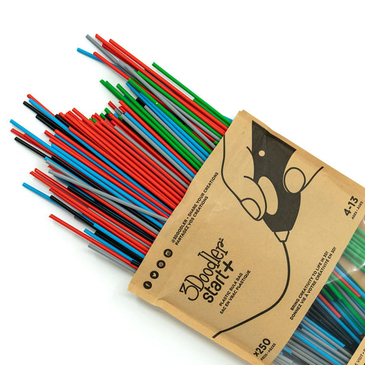 3Doodler Start+ 3D Pen Plastic Refill Bag - Mix 2 (Primary Pow)