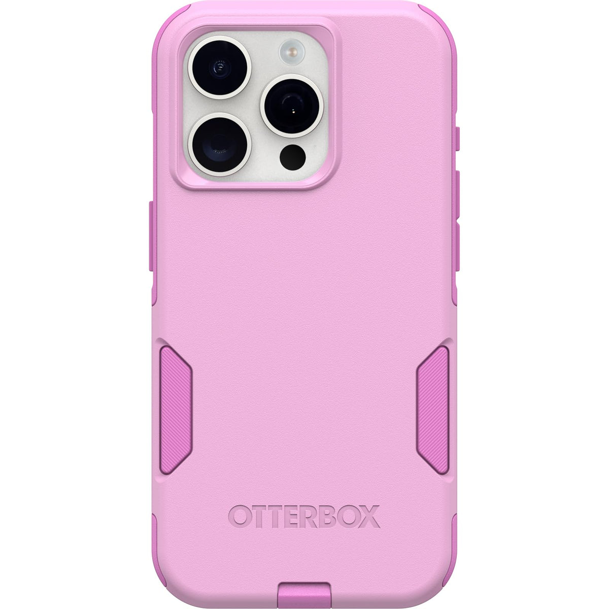 OtterBox Funda para iPhone 15 Pro Serie Commuter, Delgada y Resistente - Rosado