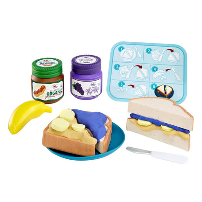 Little Tikes Creative Chefs - Kit de Mantequilla de maní y gelatina