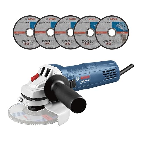Bosch Esmeril angular GWS 700 127V 710W con 5 discos