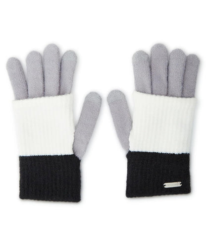 Steve Madden Womens Clockblock Knitlong Cuff Magic GlovesGloves