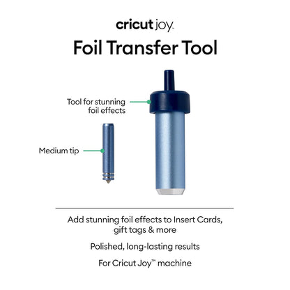 Cricut Joy Kit de transferencia de papel de aluminio