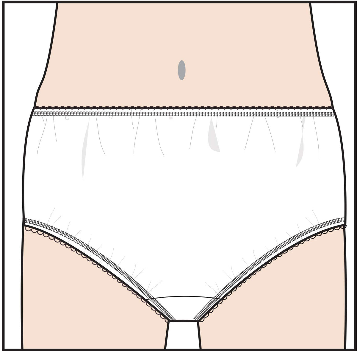 Barbie Paquete de 10 Ropa Interior 100% algodón Peinado, Tallas 4, 6 y 8 Ropa interiorNiñas