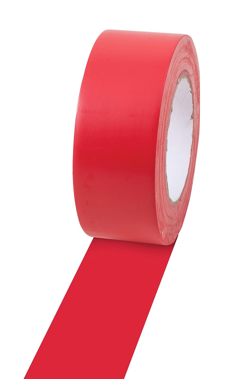 Champion Sports Cinta de Marcaje para Piso 5 cm x 33 m - 2 pulgadas x 36 yardas - Rojo -