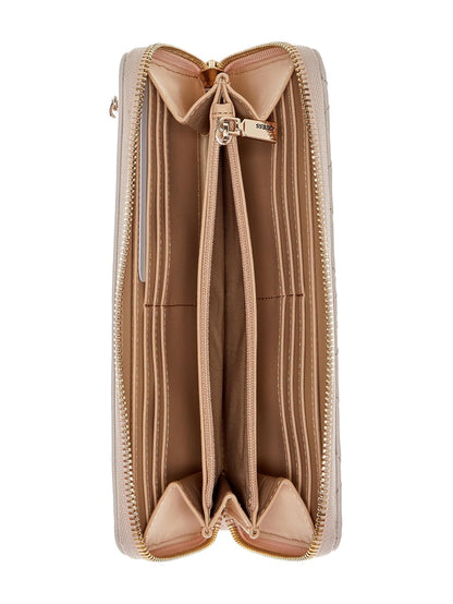GUESS ISEMAY SLG LARGE ZIP AROUND Acoplamiento Mujer
