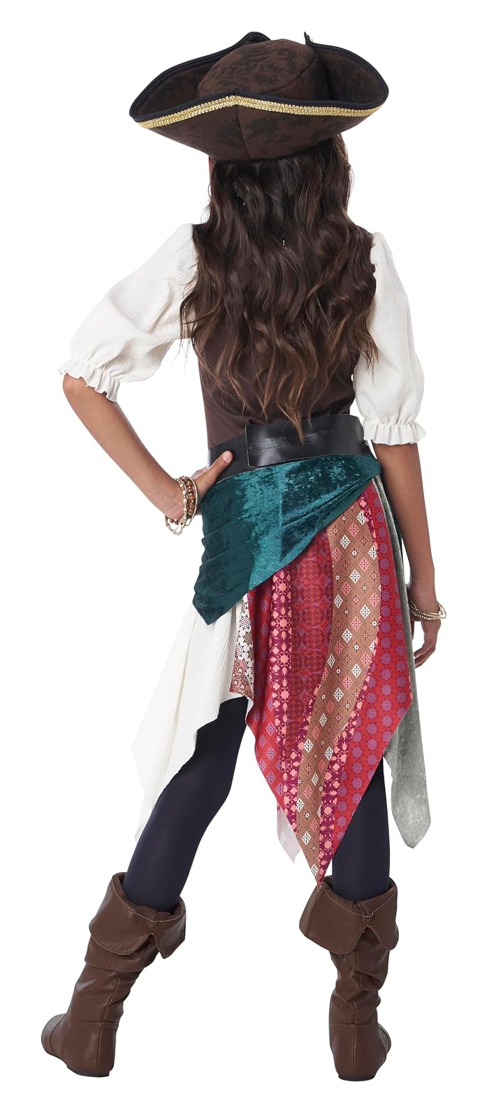 California Costumes Pirata Boho Disfraz Niñas