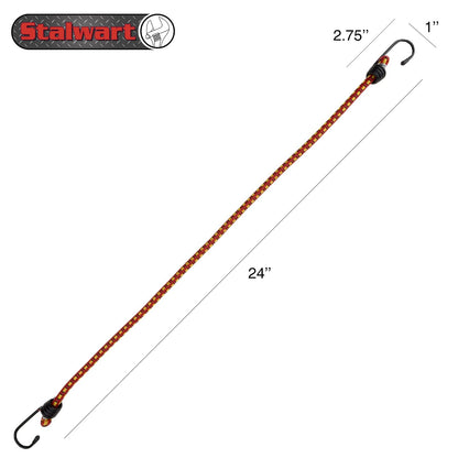 Stalwart 75-CAR1012 Bungee Cordsk, 24", 10 Pack