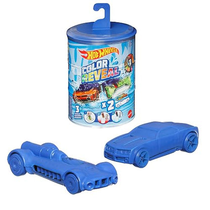 Hot Wheels 2 Pack Color Reveal Vehículos de Juguete para niños de 3 años en adelante