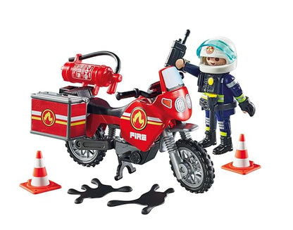 Playmobil 71466 Moto de Bomberos