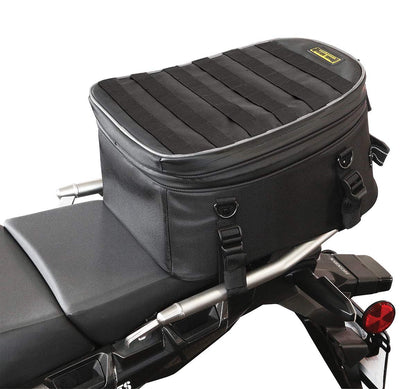 Nelson-Rigg Trails End Adventure Bolsa de Cola para Motocicleta RG-1055, Negra