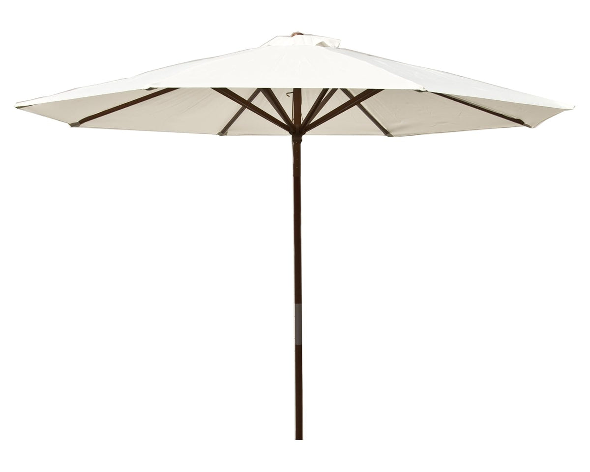 Heininger destinationgear Madera clásica Mercado Paraguas, Natural