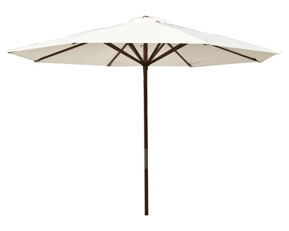 Heininger destinationgear Madera clásica Mercado Paraguas, Natural