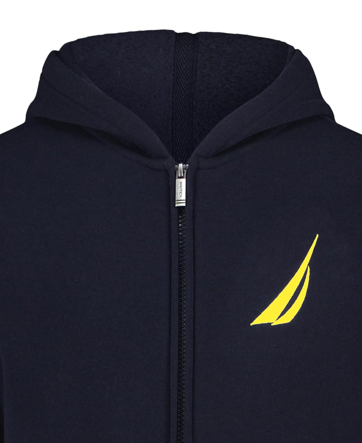 Nautica Long Sleeve Fleece Full Zip Hoodie, Comfortable, Relaxed Fit Sudadera con Capucha Niños