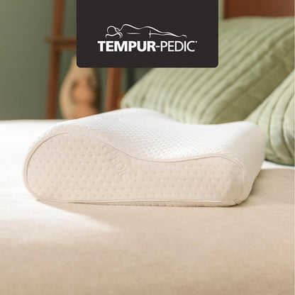 Tempur-Pedic TEMPUR-Ergo Neck Large Size Pillow, Firm Support, Adaptable Comfort & Relief Washable Cover, Assembled in The USA, 5 YR Warranty