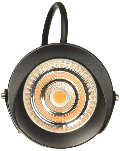 Tecnolite Lampara Sobreponer en piso Negro 20W Luz suave cálida 20HLED763MV30N