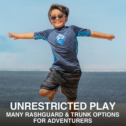 Kanu Surf Haywire UPF 50+ - Playera de natación (protección Solar) Playera contra Sarpullido para Niños