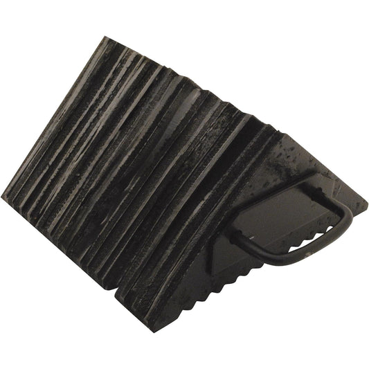 Vestil Calza de Rueda LWC-15 | 1-Pack, Total ancho x largo x alto 10-5/16 x 8 x 8 pulgadas, Negro
