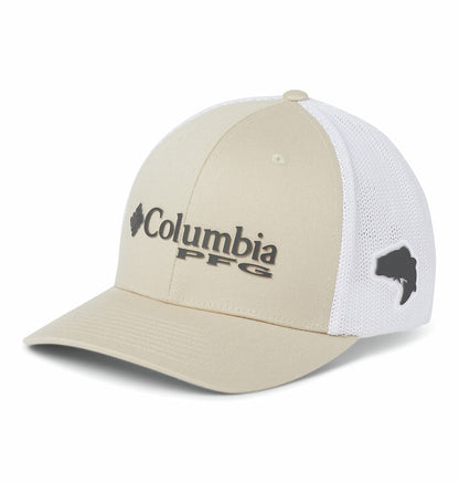 Columbia Gorra de Malla con Logotipo de PFG - Alta Gorra para Unisex Adulto