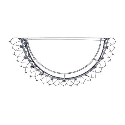 Creative Co-Op Cortina Decorativa de Metal o Corona de toldo