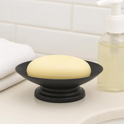 nu steel Nusteel Bogart - Jabonera para Barra para mostrador de baño, Ducha, esponjas de Cocina, fregadores, Bronce aceitado