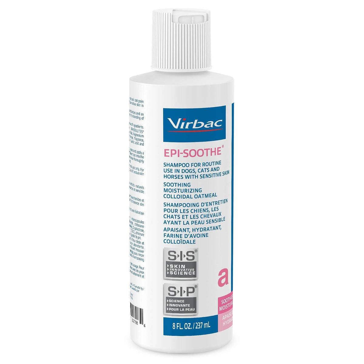 Virbac 11708 Epi-Soothe Pet Shampoo, 8 oz