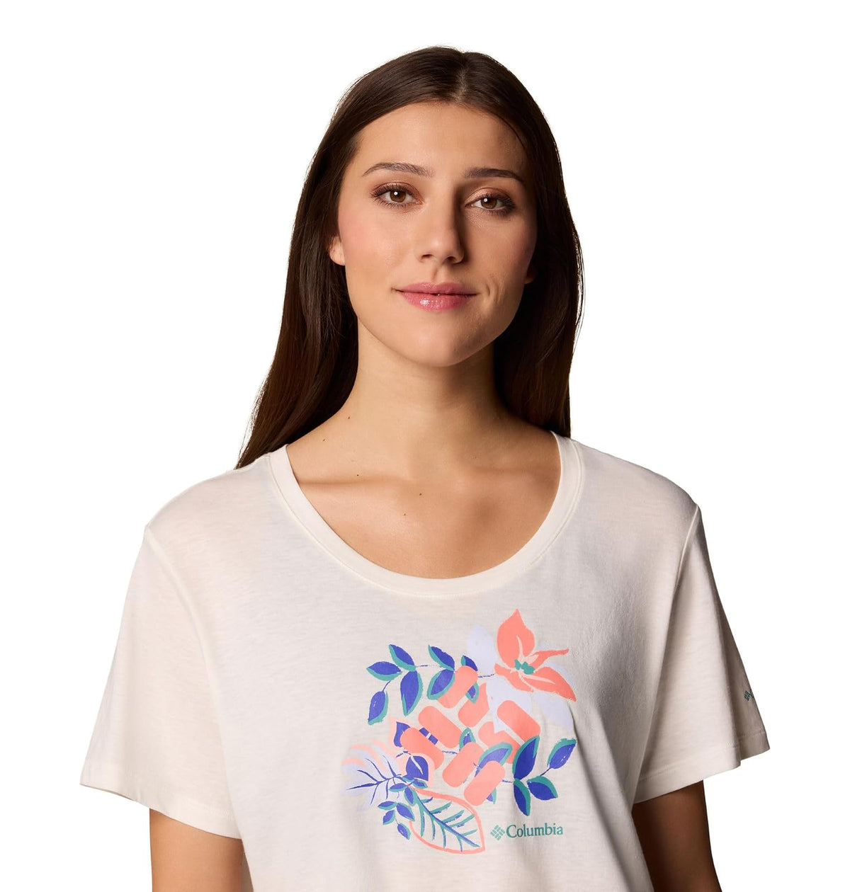 Columbia Ruby Springs Graphic - Manga Corta para Mujer