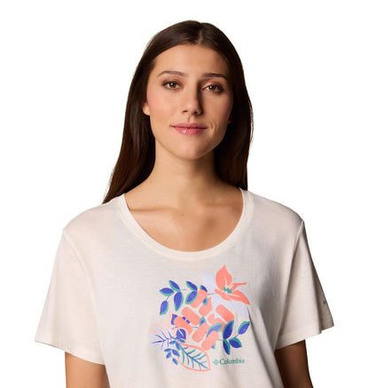 Columbia Ruby Springs Graphic - Manga Corta para Mujer