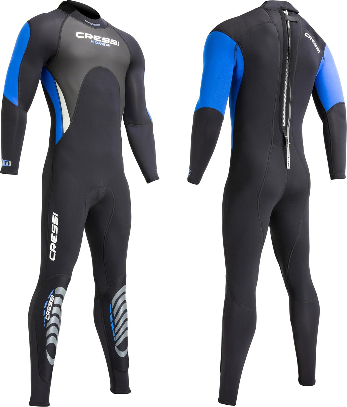 Cressi - Traje de Buceo ultraspan para Hombre, Fabricado en Material de Alta Calidad, diseño Morea en Italia. Calidad Desde 1946