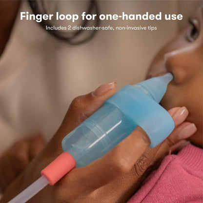 Frida Baby Electric NoseFrida Pro | Sucker nariz para aliviar la congestión de bebés y niños pequeños, 5 niveles de succión, 2 puntas, inalámbrico con estuche
